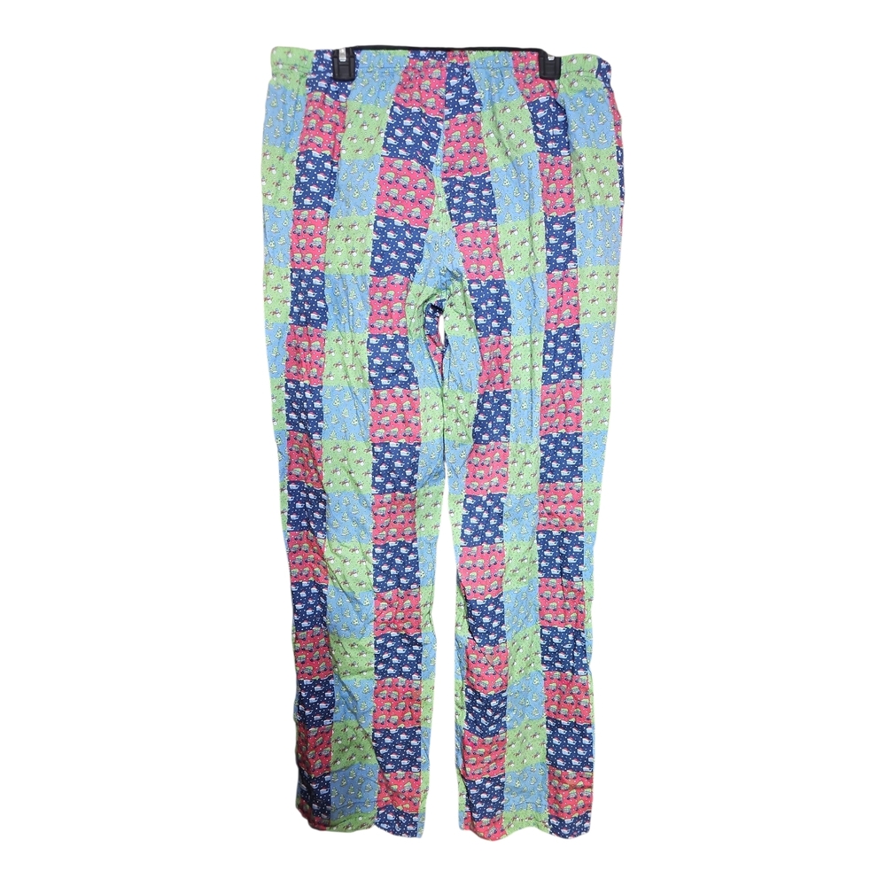 Vineyard Vines Multicolor Patchwork Flannel Block… - image 4